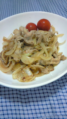 豚玉ねぎ炒め