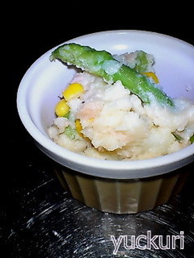 チョイ甘?カンタン春色ポテトサラダ✈