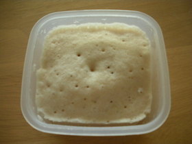 レンジで2分！簡単 蒸しパン