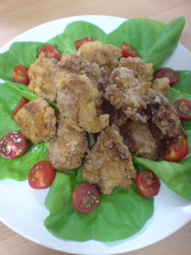 鶏のから揚げキムチ味