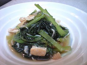 ササッと♪ ほっこり♡青菜の煮浸し