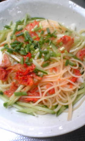 冷製パスタ