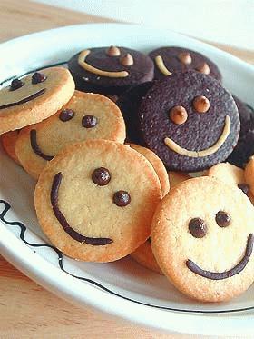 Happy-face Cookies