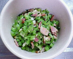 大根の葉炒め
