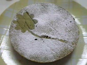 和♪抹茶と栗のもちもちお豆腐ケーキ