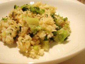 レタスとねぎのグリーンチャーハン
