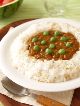 ビックリうまうま!スイカのキーマカレー