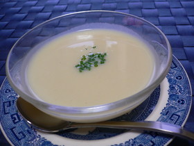 豆乳でビシソワーズ