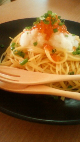 和風イクラパスタ
