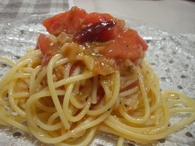 トマトが美味し～い！冷製パスタ
