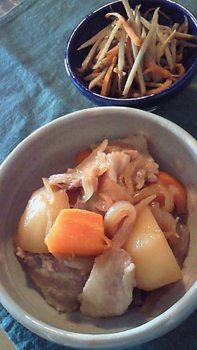 うまうま！ヘルシー！ほっくほくの肉じゃが
