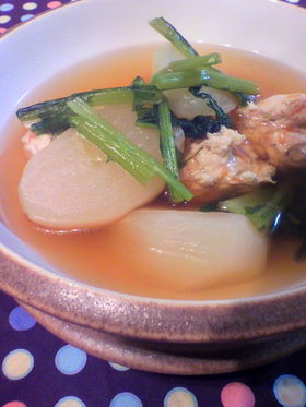 ◆かぶと鶏だんごのさっぱり和風煮◆