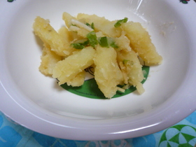 離乳食　お手々でバターポテト