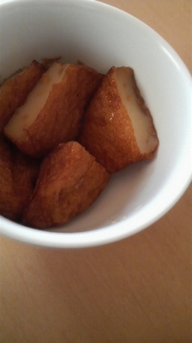 レンジでさつま揚げの生姜醤油