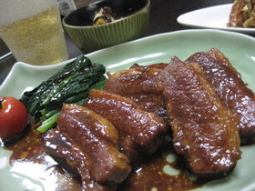 豚バラのコク煮