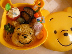 キャラ弁★卵焼きの苦手な子も!プーさん♪