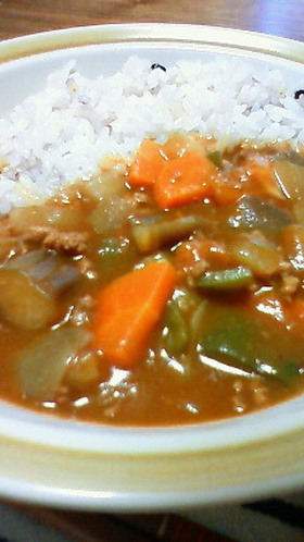 野菜たっぷり、夏カレー♪