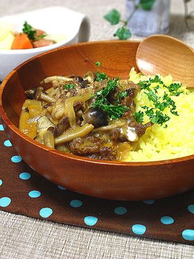 焼肉のタレで?!ビーフストロガノフ!