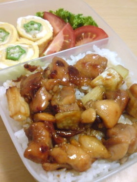 お弁当にも◎我が家のやきとり丼