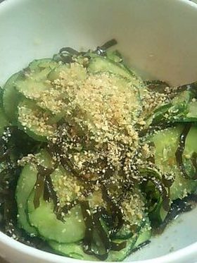 きゅうりの昆布和え小鉢