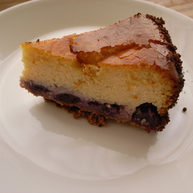 ブルーベリーチーズケーキ