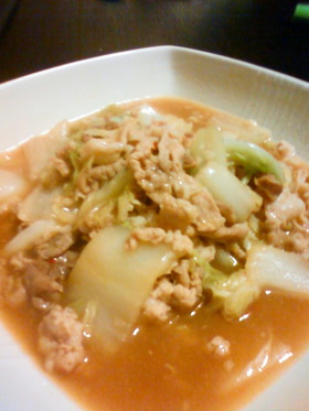 うま辛☆白菜と豚肉の中華あん