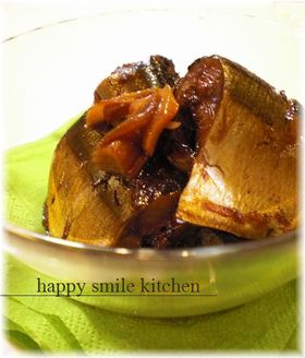 骨ごと食べよう！さんまの生姜煮