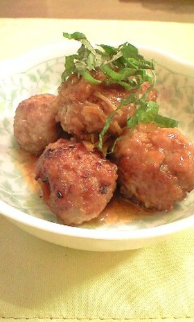 ラクラク！なめ茸ＤＥ肉だんご