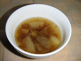 冬瓜のあんかけ