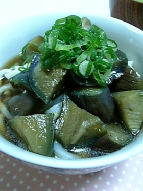 2度美味しいナス!!ナス冷やしうどん★