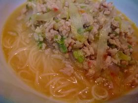 味噌にゅう麺