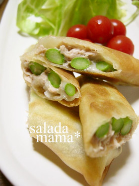 アスパラ夏巻き☆