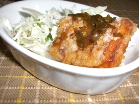 かさごのから揚げ～美味しいねぎだれ～