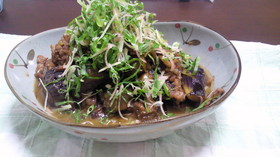 これ、おいしい！茄子と挽き肉の煮浸し