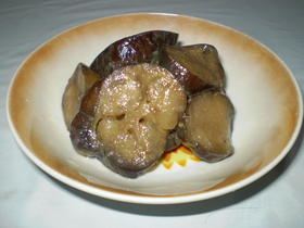 ナスの味噌炒め