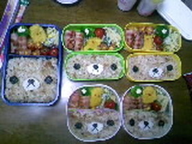 リラックマ弁当
