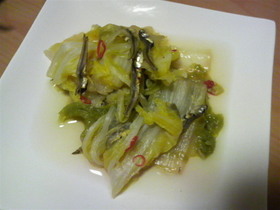 白菜のピリ辛煮