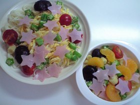 子どもと一緒に☆七夕そうめん☆ミ