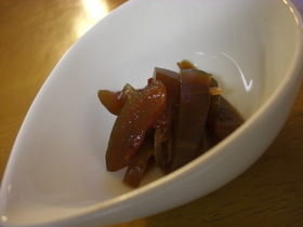 スイカの皮で美味しい漬物♪