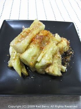 簡単♥さっぱりピリッと焼きナス
