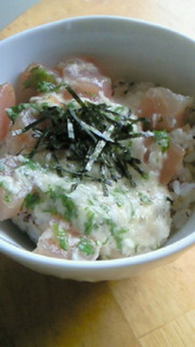 超簡単♪マグロのやまかけ丼♪♪