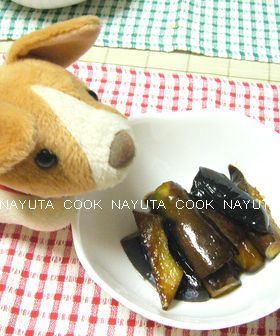 茄子の甘辛煮