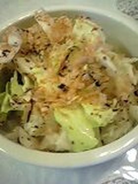 キャベツの和風サラダ