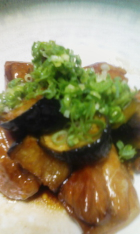 なすと鶏肉の酸っぱビール煮