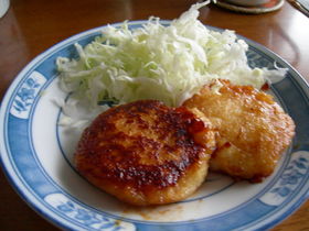 豆腐入りイモもち