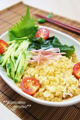 ◆冷やしたぬき素麺◆