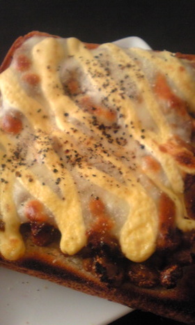 フワフワ★照り焼き風納豆トースト