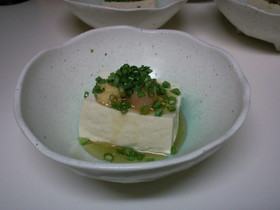 めんたい冷奴