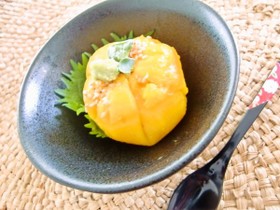 ~冷たいかぼちゃ豆腐~