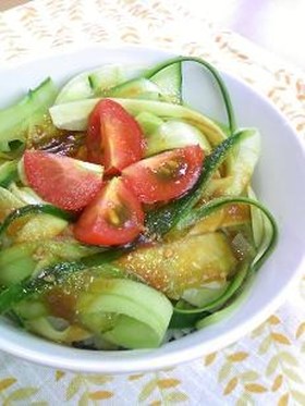 簡単☆ヘルシーきゅうり丼